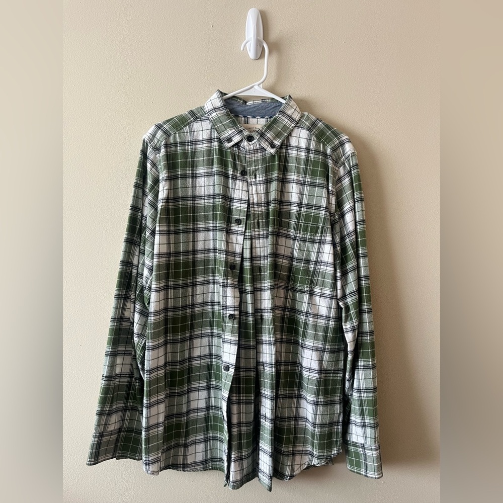 Old Ranch 100% Cotton Button-Up Flannel